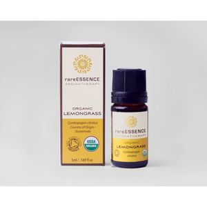 RareEssence | Aromatherapy | Essential Oil | Lemongrass | Organic | 5ml